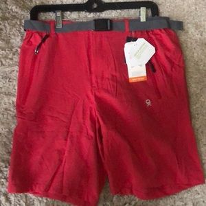 Women’s Little donkey shorts size medium red. NWT.